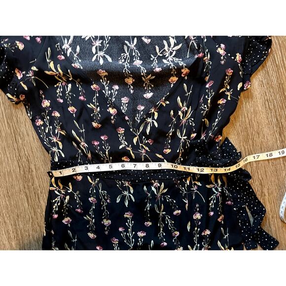 LIKELY Melanie Flared Ruffle Midi Dress Size 2 - Picture 5 of 10